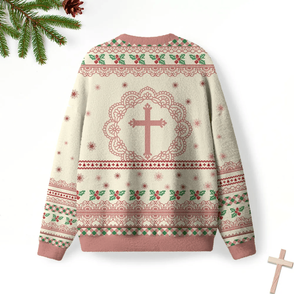 Jesus The Reason For Season Christian Funny Ugly Sweater, Ugly Xmas Sweater, Christmas Ugly Sweatshirt