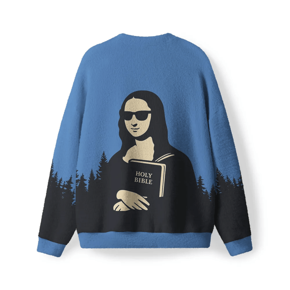 Holy Bible Christian Funny Ugly Sweater, Ugly Xmas Sweater, Christmas Ugly Sweatshirt