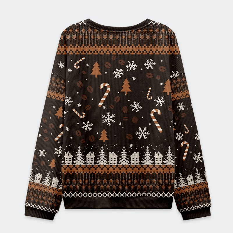 Coffee Funny Christmas Funny Ugly Sweater, Ugly Xmas Sweater, Christmas Ugly Sweatshirt