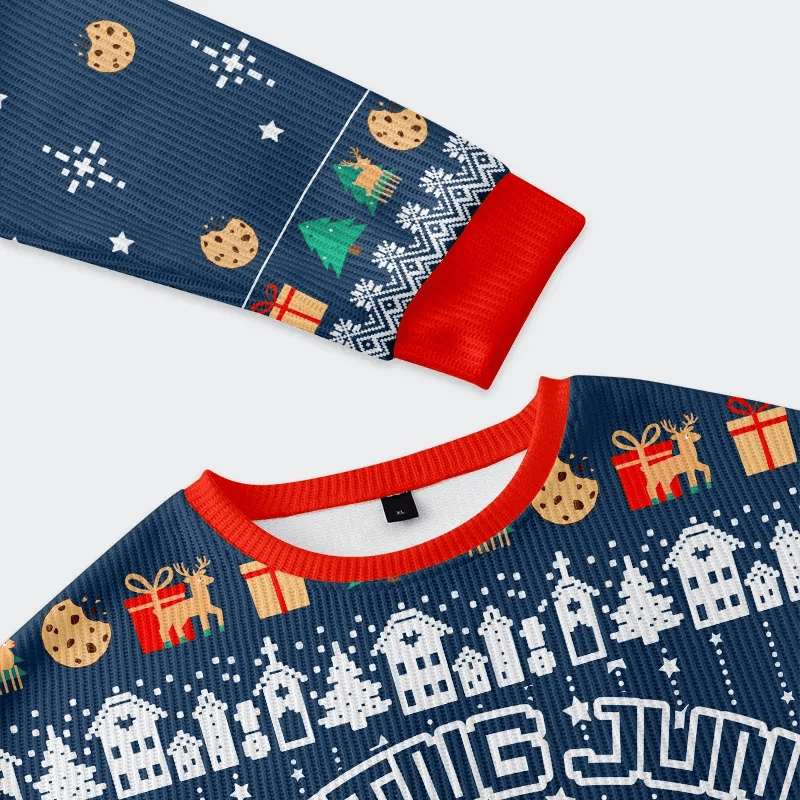 Raccoon Eats Pie Funny Ugly Sweater, Ugly Xmas Sweater, Christmas Ugly Sweatshirt