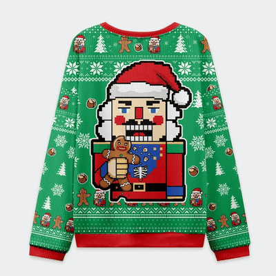 Nutcracker Funny Japan Funny Ugly Sweater, Ugly Xmas Sweater, Christmas Ugly Sweatshirt