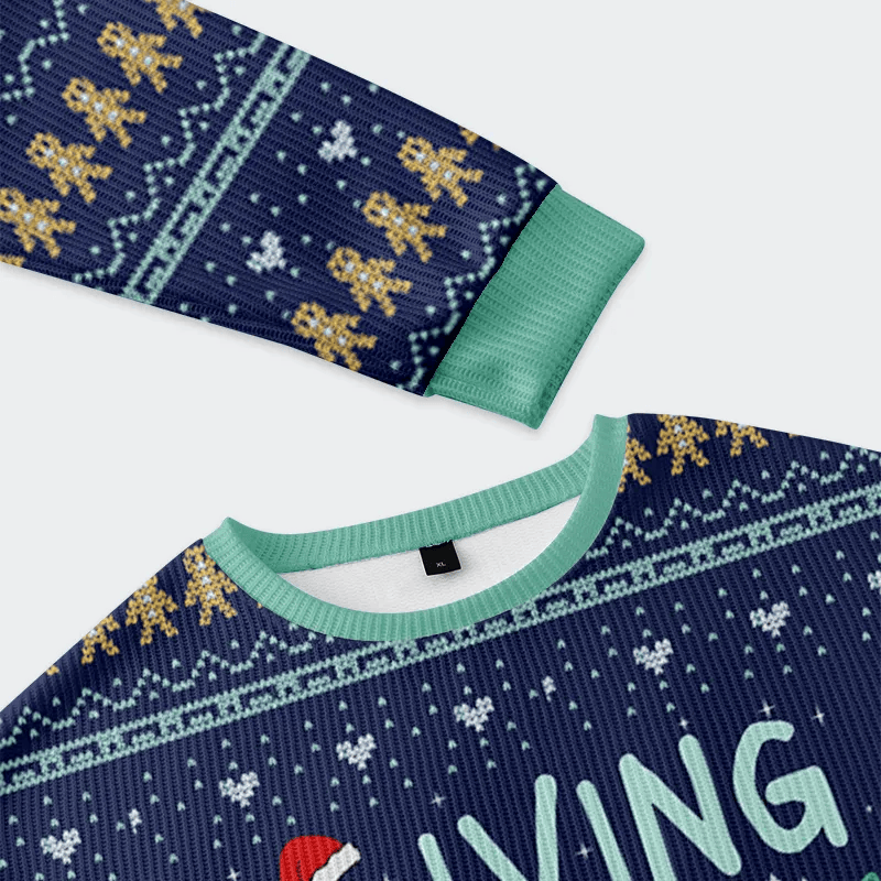Implement Plan B Funny Ugly Sweater, Ugly Xmas Sweater, Christmas Ugly Sweatshirt