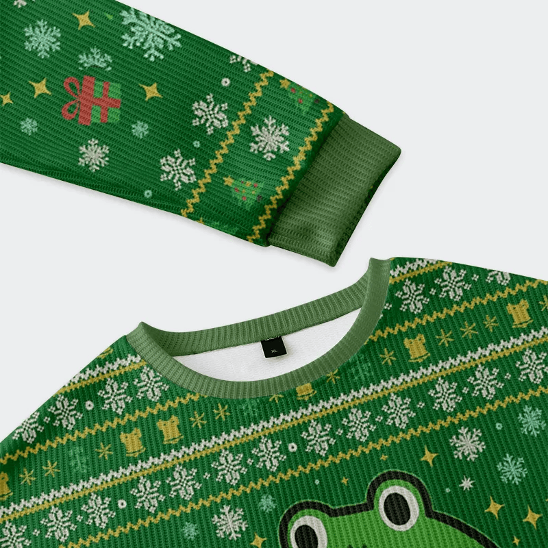Funny Forg Japan Funny Ugly Sweater, Ugly Xmas Sweater, Christmas Ugly Sweatshirt