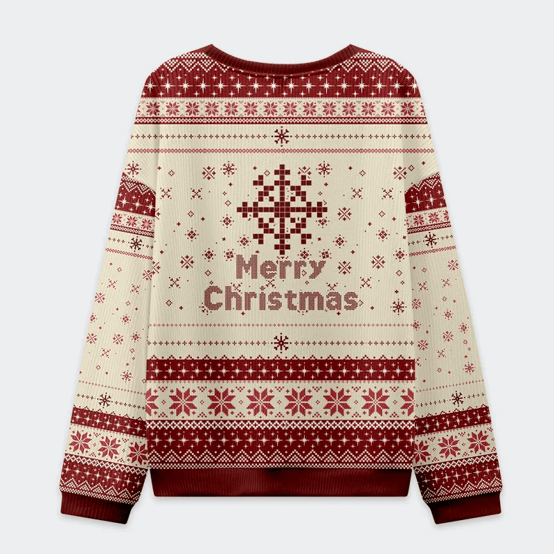 Santa Goose On A Rampage Funny Ugly Sweater, Ugly Xmas Sweater, Christmas Ugly Sweatshirt