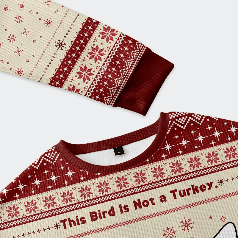 Santa Goose On A Rampage Funny Ugly Sweater, Ugly Xmas Sweater, Christmas Ugly Sweatshirt