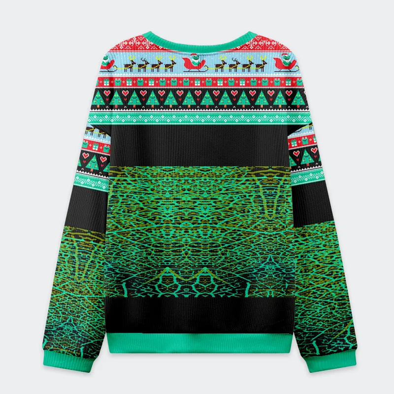 The Horrors Persist Frog Funny Ugly Sweater, Ugly Xmas Sweater, Christmas Ugly Sweatshirt