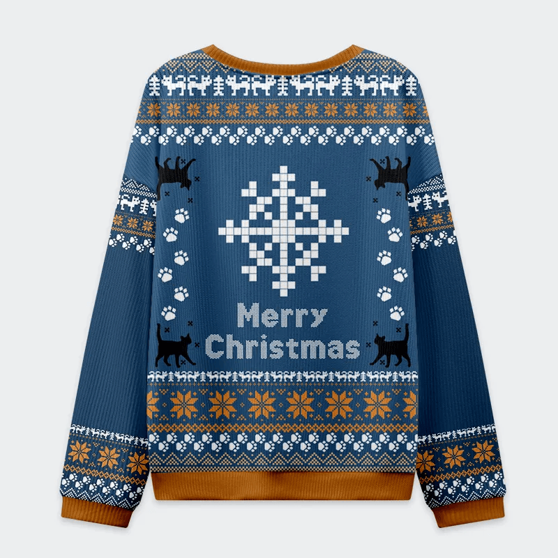 What? It’s Christmas Cat Funny Ugly Sweater, Ugly Xmas Sweater, Christmas Ugly Sweatshirt