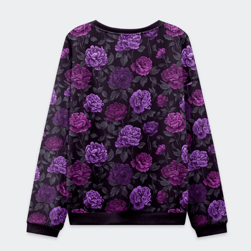 Peony Grace Funny Ugly Sweater, Ugly Xmas Sweater, Christmas Ugly Sweatshirt