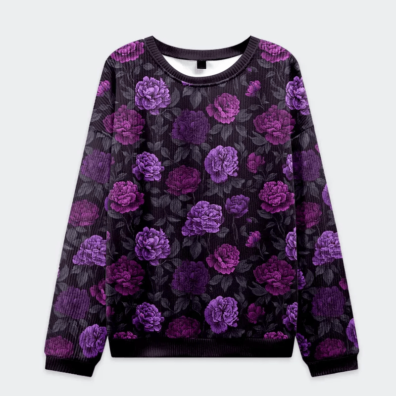 Peony Grace Funny Ugly Sweater, Ugly Xmas Sweater, Christmas Ugly Sweatshirt