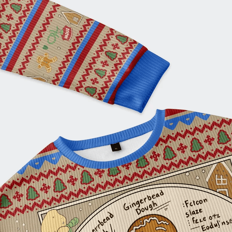 The Gingerbread Man Funny Ugly Sweater, Ugly Xmas Sweater, Christmas Ugly Sweatshirt