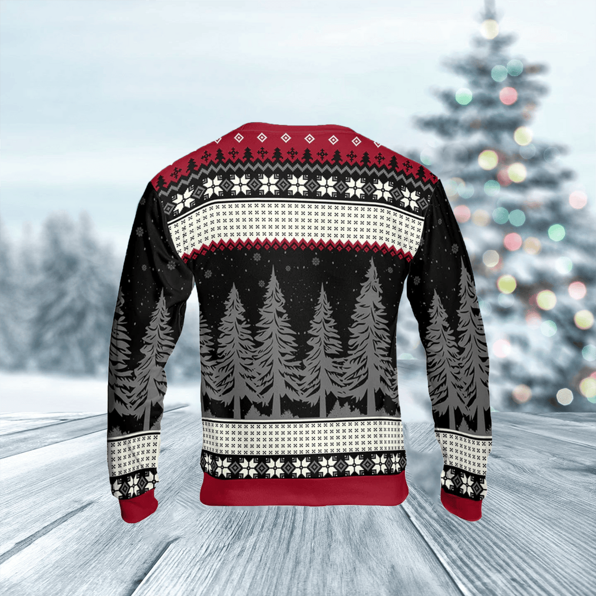 Trump Ugly Christmas Sweater, Make America Great Again Sweater ZZIPREV