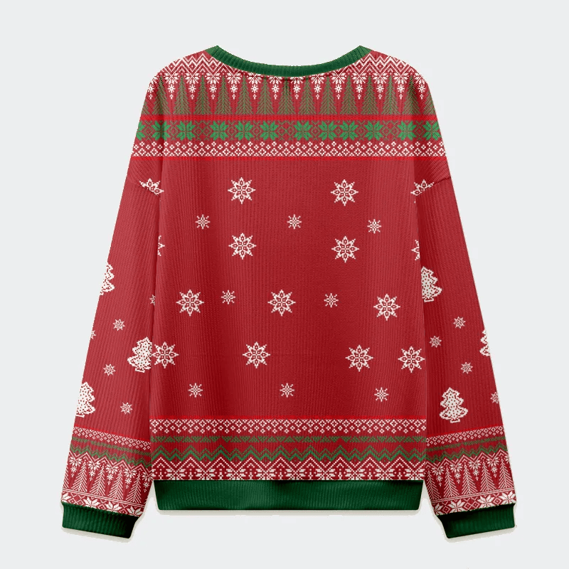 Goose Less Upsetti, More Spaghetti The Holiday Mantra Funny Ugly Sweater, Ugly Xmas Sweater, Christmas Ugly Sweatshirt