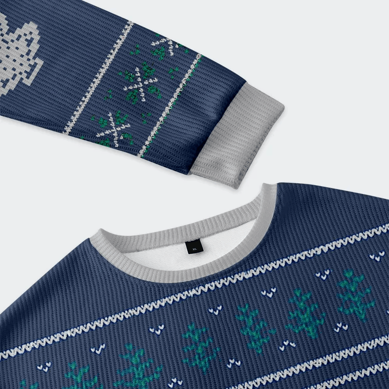 You Must Accept The Funny Frog Funny Ugly Sweater, Ugly Xmas Sweater, Christmas Ugly Sweatshirt