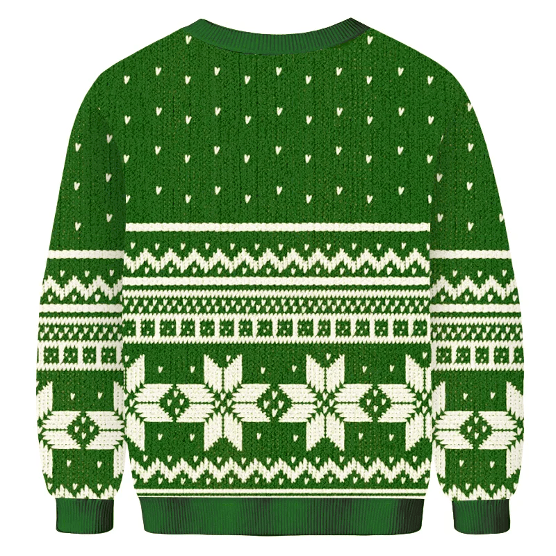 Tax Evasion Ugly Lobster & Cash Green Ugly Sweater, Funny Christmas Ugly Sweatshirt, Xmas Ugly Sweater