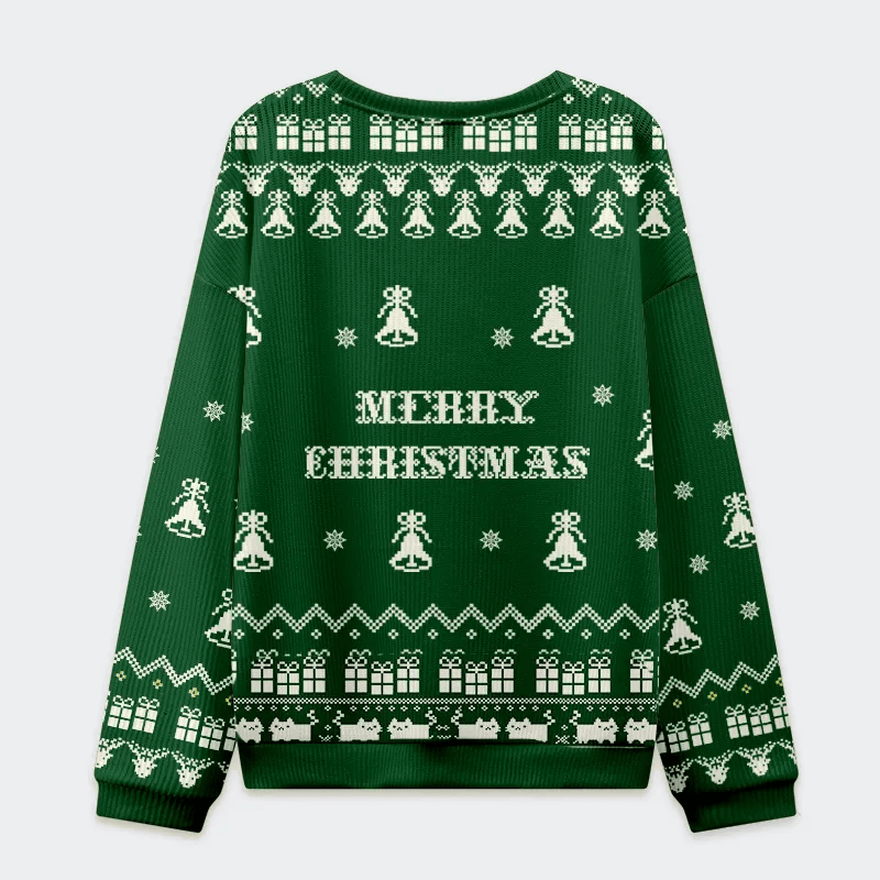The Cat Eating Ramen Its Only Gift Is Disappointment Funny Ugly Sweater, Ugly Xmas Sweater, Christmas Ugly Sweatshirt