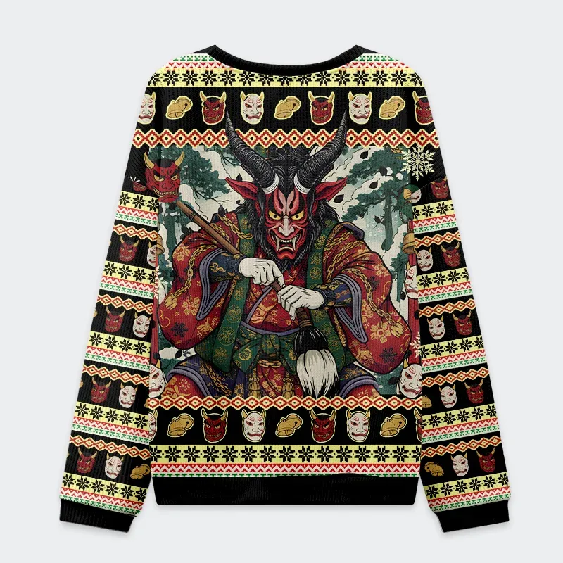 Japanese Monster Funny Ugly Sweater, Ugly Xmas Sweater, Christmas Ugly Sweatshirt