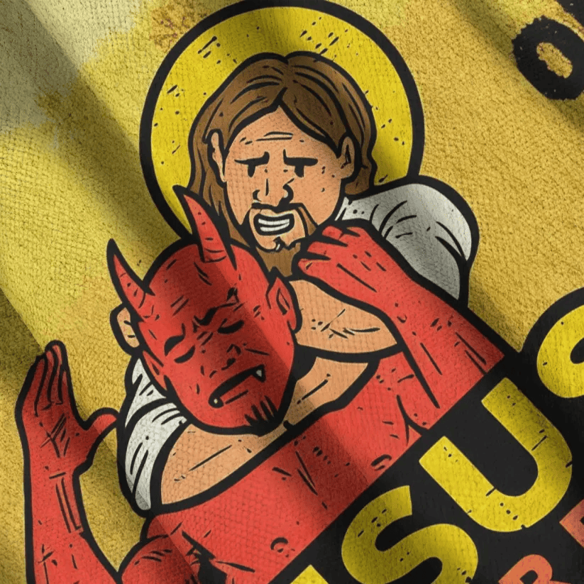Jesus Has Your Back Funny Ugly Sweater, Ugly Xmas Sweater, Christmas Ugly Sweatshirt
