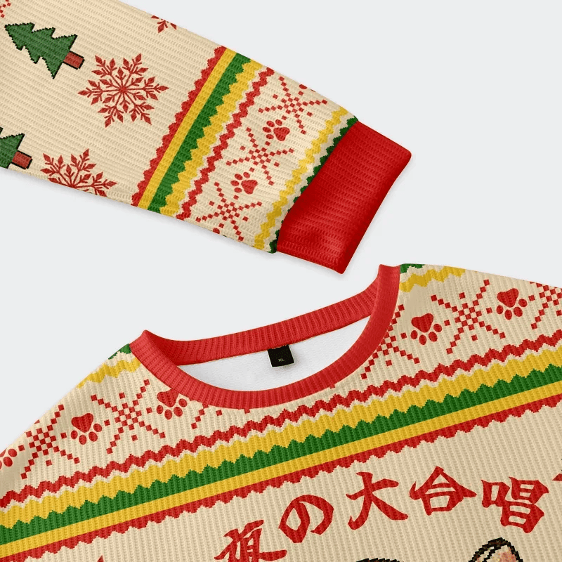 Christmas Cantata Funny Ugly Sweater, Ugly Xmas Sweater, Christmas Ugly Sweatshirt