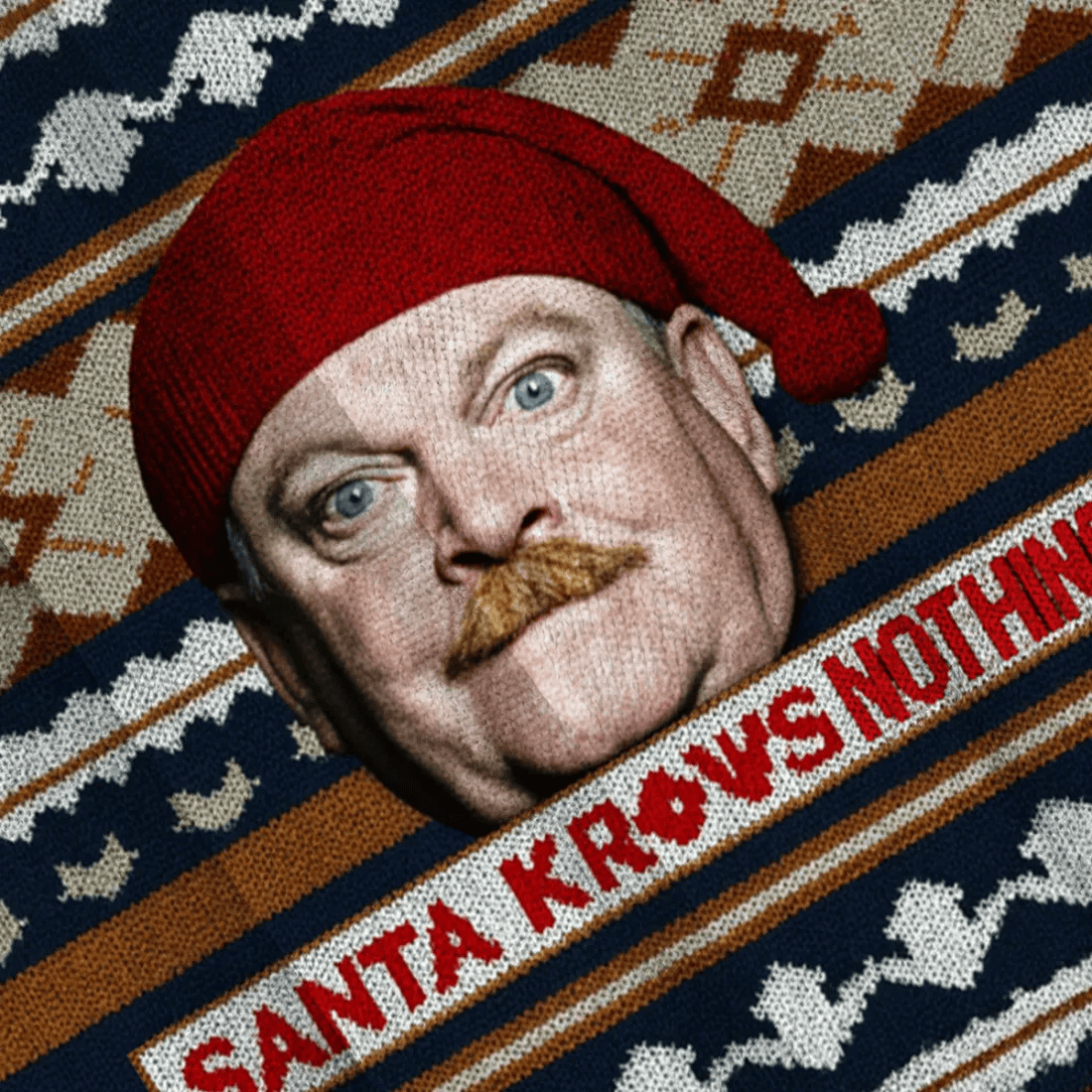 Santa Knows Nothing Funny Ugly Sweater, Ugly Xmas Sweater, Christmas Ugly Sweatshirt
