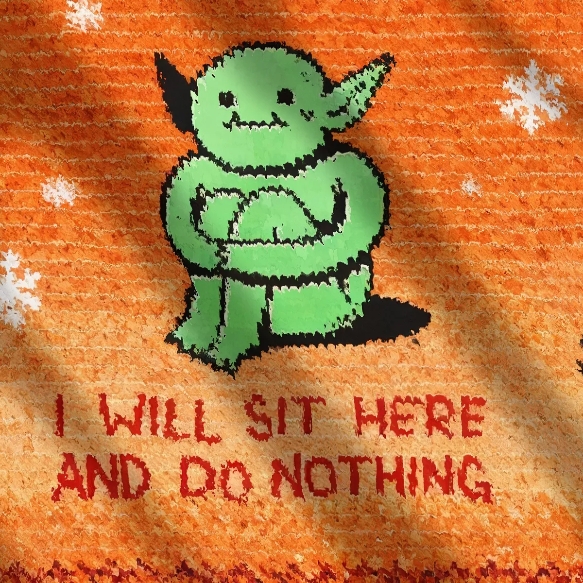 Goblin’s Choice Fatigue I’ll Just Sit Here Funny Ugly Sweater, Ugly Xmas Sweater, Christmas Ugly Sweatshirt