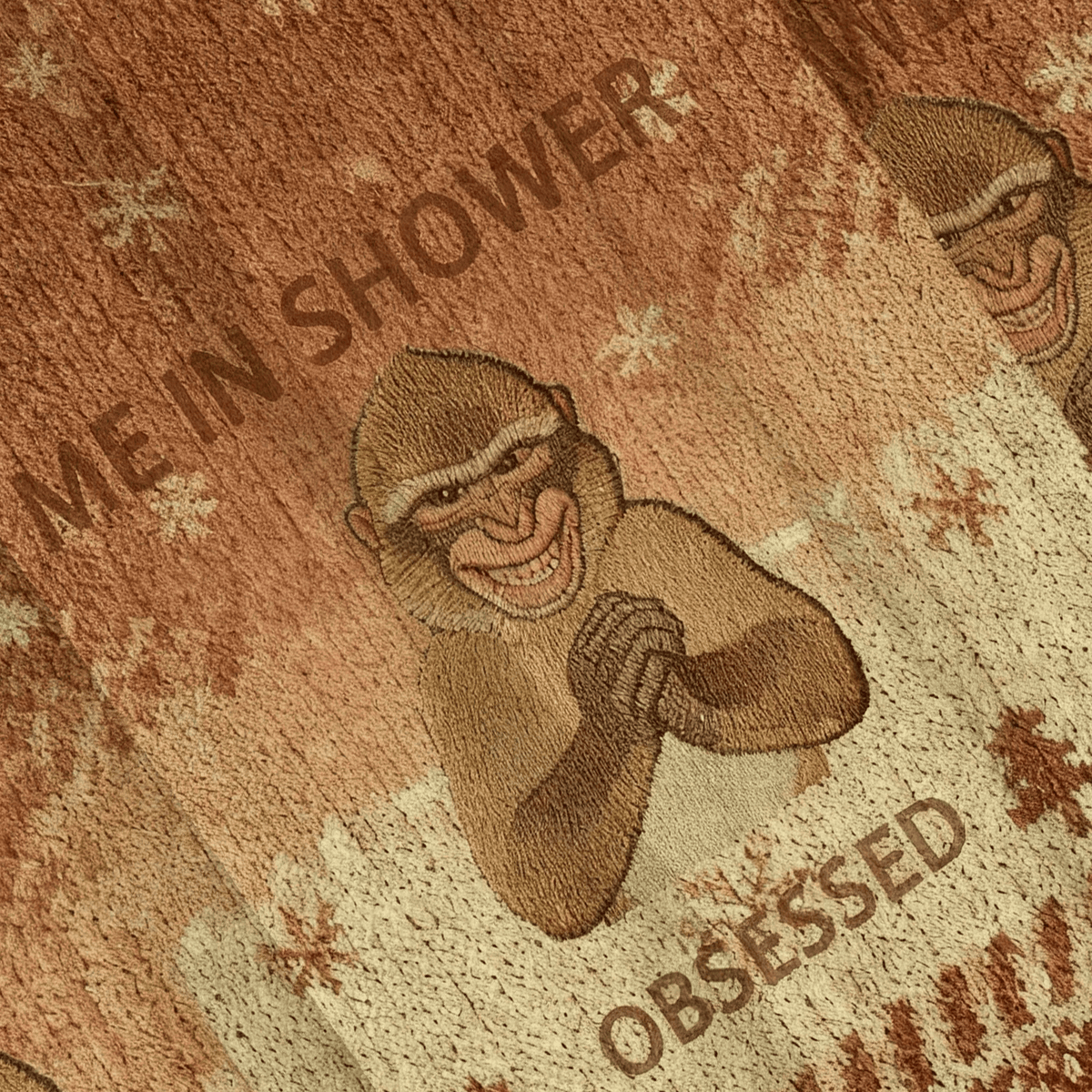 Me In Shower Obsessed Monkey Funny Ugly Sweater, Ugly Xmas Sweater, Christmas Ugly Sweatshirt