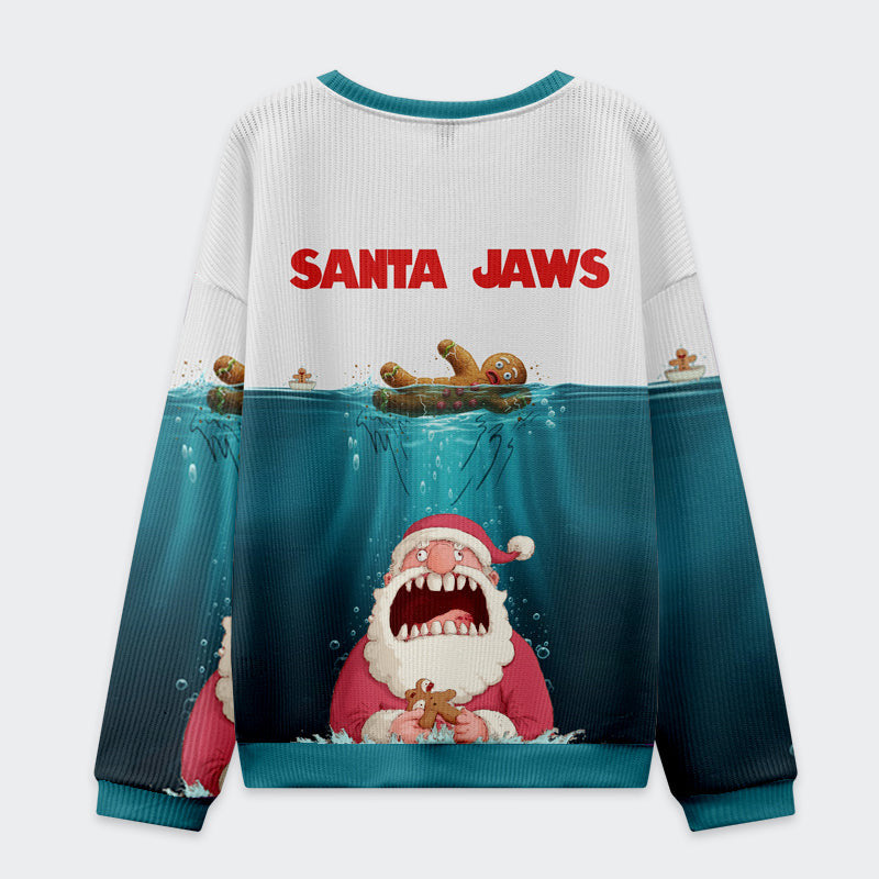 Santa’s Holiday Chaos Funny Ugly Sweater, Ugly Xmas Sweater, Christmas Ugly Sweatshirt