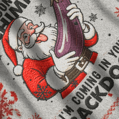 If You Don't Have A Chimney I'm Coming In Your Backdoor Ugly Xmas Sweater, Christmas Ugly Sweatshirt
