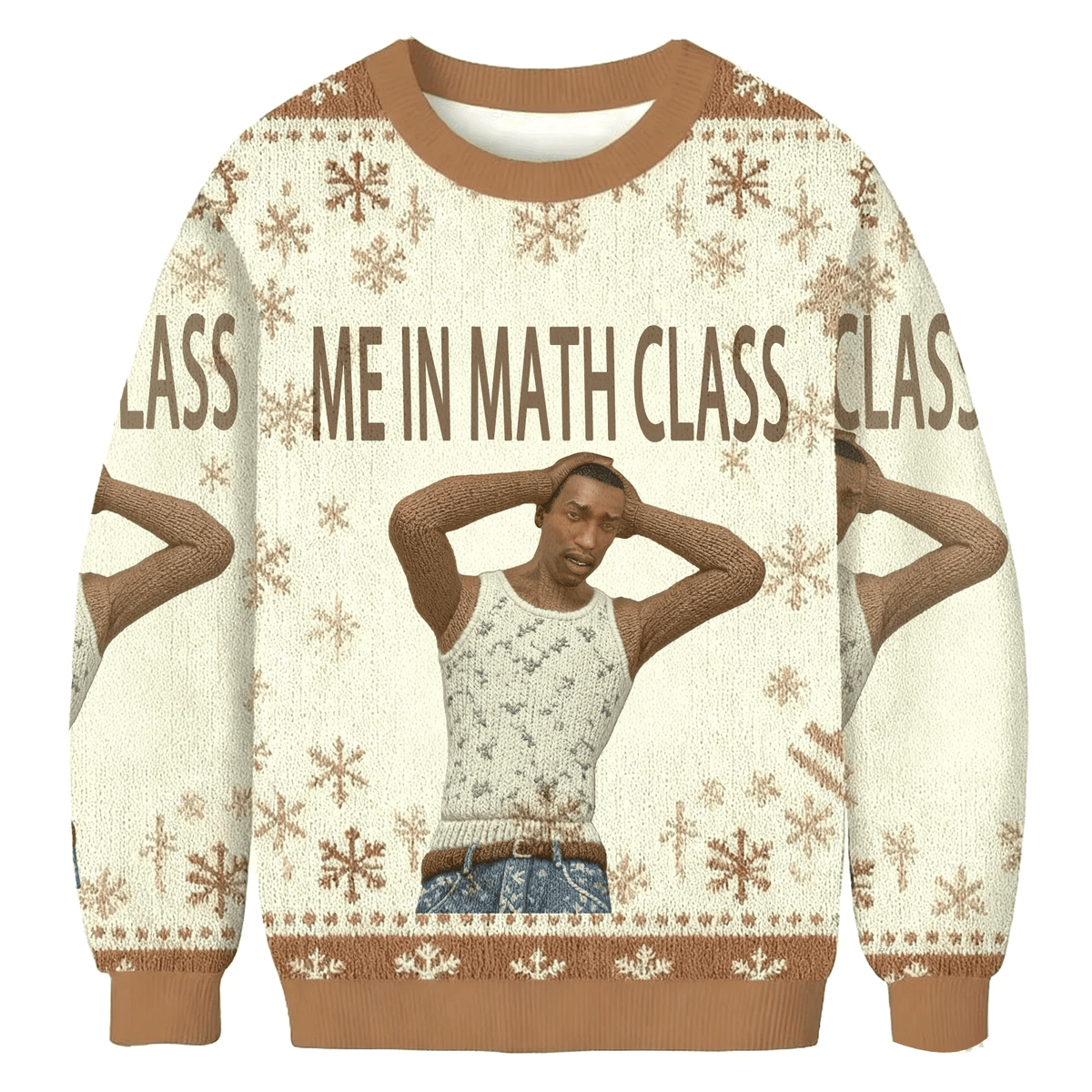 Me In Math Class Funny Ugly Sweater, Ugly Xmas Sweater, Christmas Ugly Sweatshirt