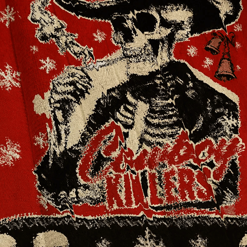 Take A Puff Cowboy Killers Vintage Christmas Sweater, Ugly Xmas Sweater, Christmas Ugly Sweatshirt