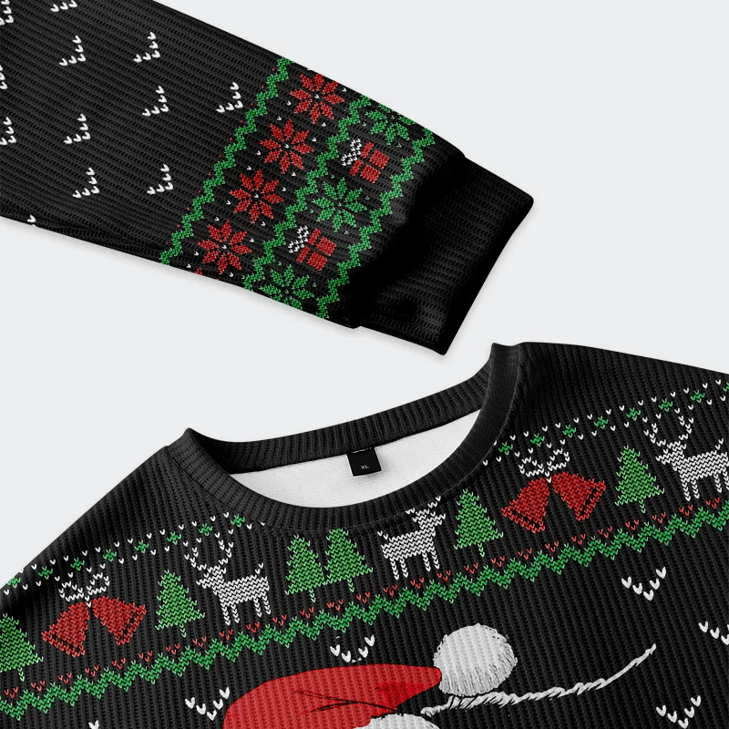 The Cat Is Watching Today Christmas Ugly Sweatshirt, Vintage Christmas Sweater, Ugly Xmas Sweater