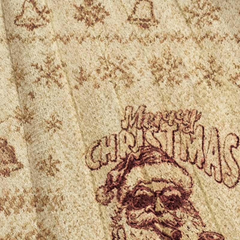 Santa Claus Finger Christmas Ugly Sweatshirt, Vintage Christmas Sweater, Ugly Xmas Sweater