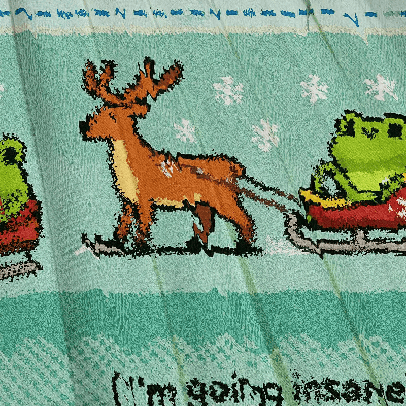 Don't Ask Me Vintage Christmas Sweater, Ugly Xmas Sweater, Christmas Ugly Sweatshirt