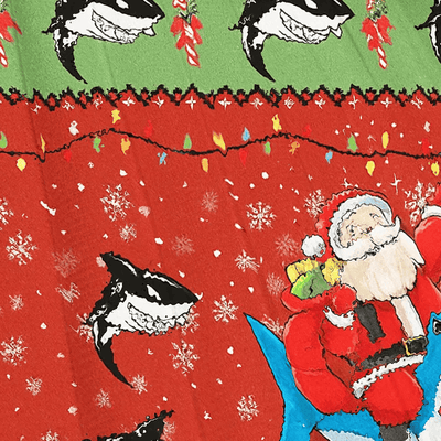 Santa Shark Hoo Hoo Hoo Ugly Sweater, Funny Christmas Ugly Sweatshirt, Xmas Ugly Sweater