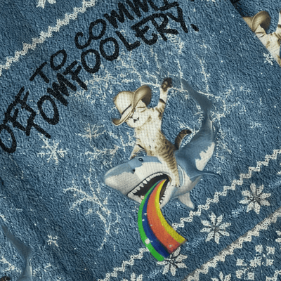Off To Commit Tomfoolery Funny Ugly Sweater, Ugly Xmas Sweater, Christmas Ugly Sweatshirt