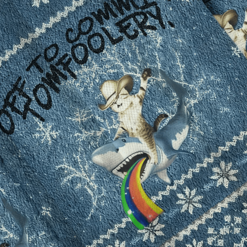 Off To Commit Tomfoolery Funny Ugly Sweater, Ugly Xmas Sweater, Christmas Ugly Sweatshirt