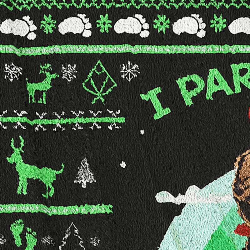 Santa Hat Bigfoot Vintage Christmas Sweater, Ugly Xmas Sweater, Christmas Ugly Sweatshirt
