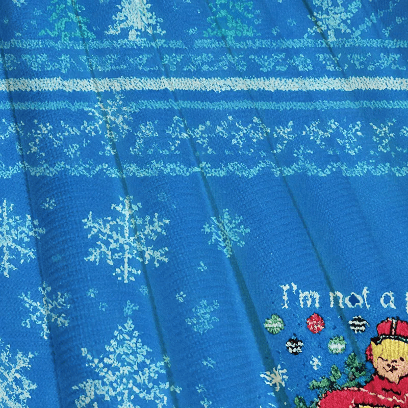 Not a Pervert Christmas Ugly Sweatshirt, Vintage Christmas Sweater, Ugly Xmas Sweater