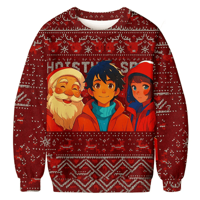 Christmas Spirit Funny Ugly Sweater, Ugly Xmas Sweater, Christmas Ugly Sweatshirt