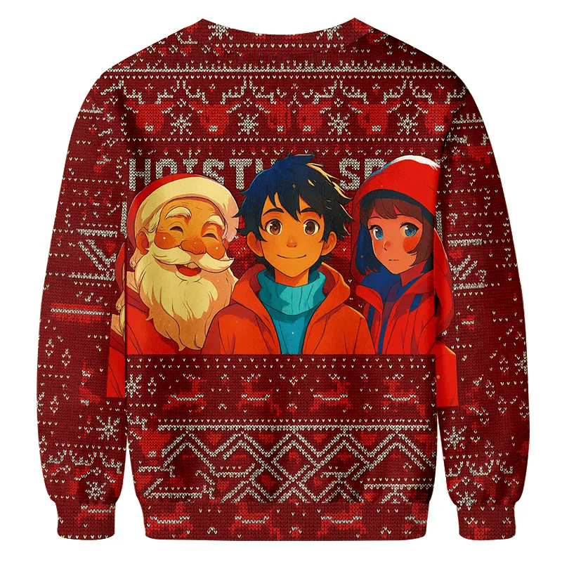 Christmas Spirit Christmas Ugly Sweatshirt, Vintage Christmas Sweater, Ugly Xmas Sweater