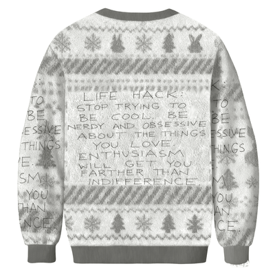 Stop Trying Tocool Funny Ugly Sweater, Ugly Xmas Sweater, Christmas Ugly Sweatshirt