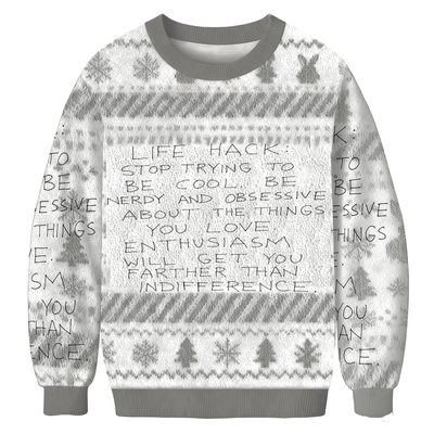 Stop Trying Tocool Funny Ugly Sweater, Ugly Xmas Sweater, Christmas Ugly Sweatshirt