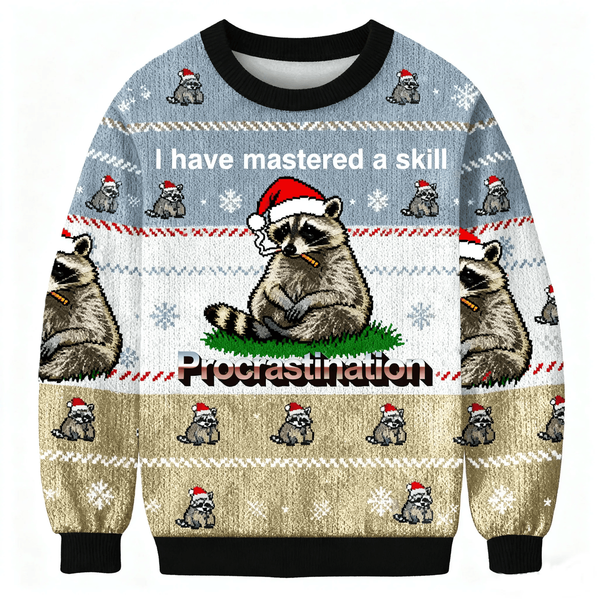 I Have Mastered A Skill Procrastination Funny Ugly Sweater, Ugly Xmas Sweater, Christmas Ugly Sweatshirt