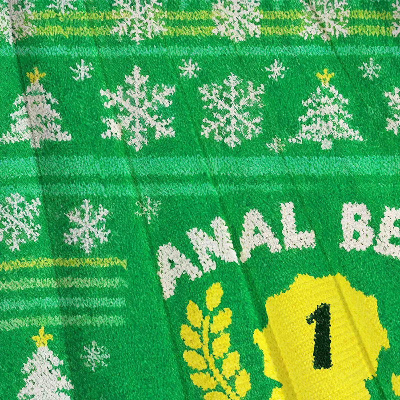 Bead Tug O War Champion Funny Green Christmas Ugly Sweatshirt, Vintage Christmas Sweater, Ugly Xmas Sweater
