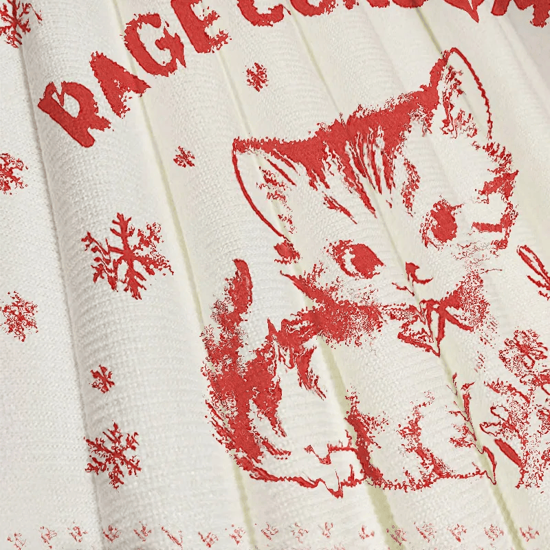 Rage Consumes Me Pink Cat Vintage Christmas Sweater, Ugly Xmas Sweater, Christmas Ugly Sweatshirt