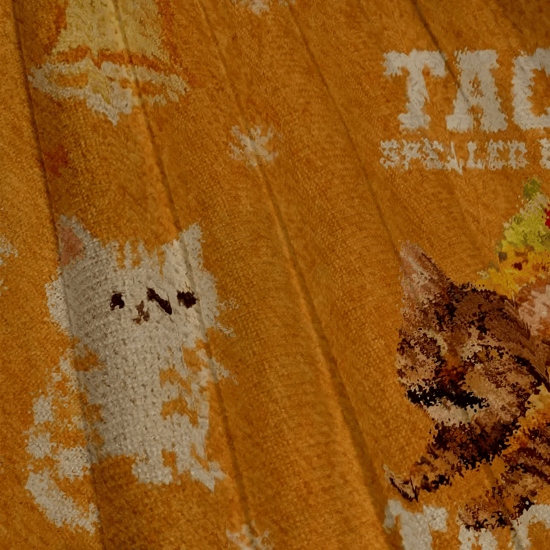 Tacocat Silly Cat Meme Vintage Christmas Sweater, Ugly Xmas Sweater, Christmas Ugly Sweatshirt