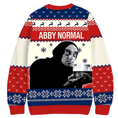 Abby Normal Young Frankenstein Ugly Sweater, Funny Christmas Ugly Sweatshirt