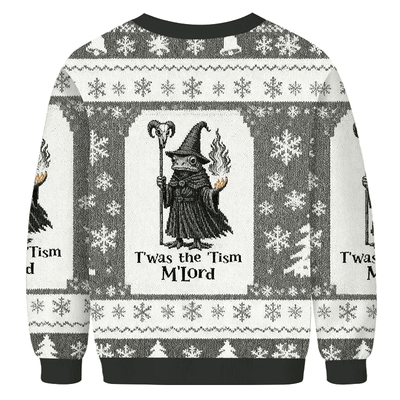 Witch Frog Vintage Christmas Sweater, Ugly Xmas Sweater, Christmas Ugly Sweatshirt
