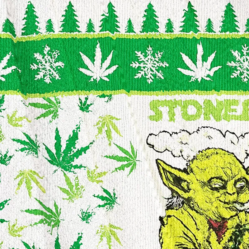 Stoned I am Smoke More We Must Vintage Christmas Sweater, Ugly Xmas Sweater, Christmas Ugly Sweatshirt