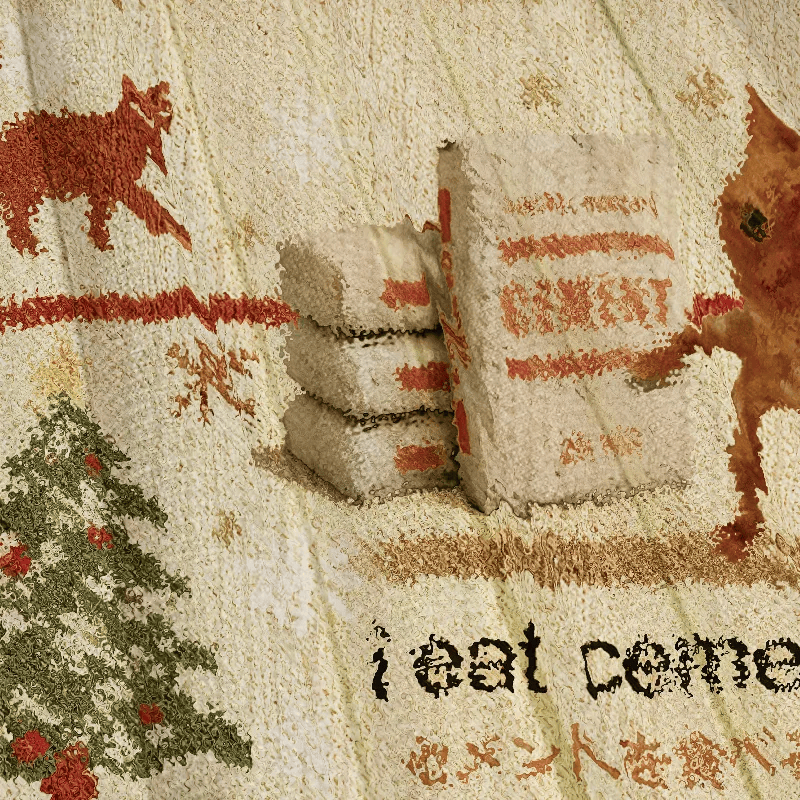 I Eat Cement Meme Vintage Christmas Sweater, Ugly Xmas Sweater, Christmas Ugly Sweatshirt