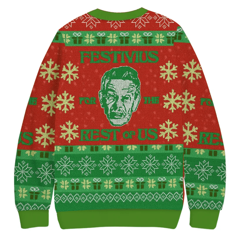 A Festivus For The Rest Of Us Vintage Christmas Sweater, Ugly Xmas Sweater, Christmas Ugly Sweatshirt